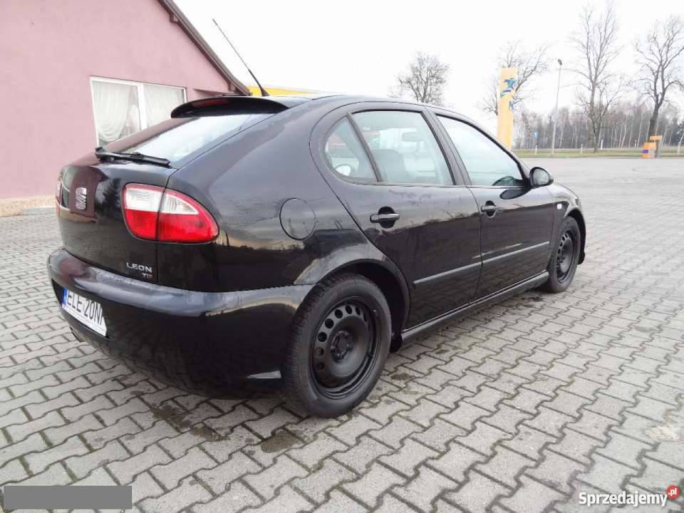 Seat Leon czarny Hatchback Kutno sprzedam