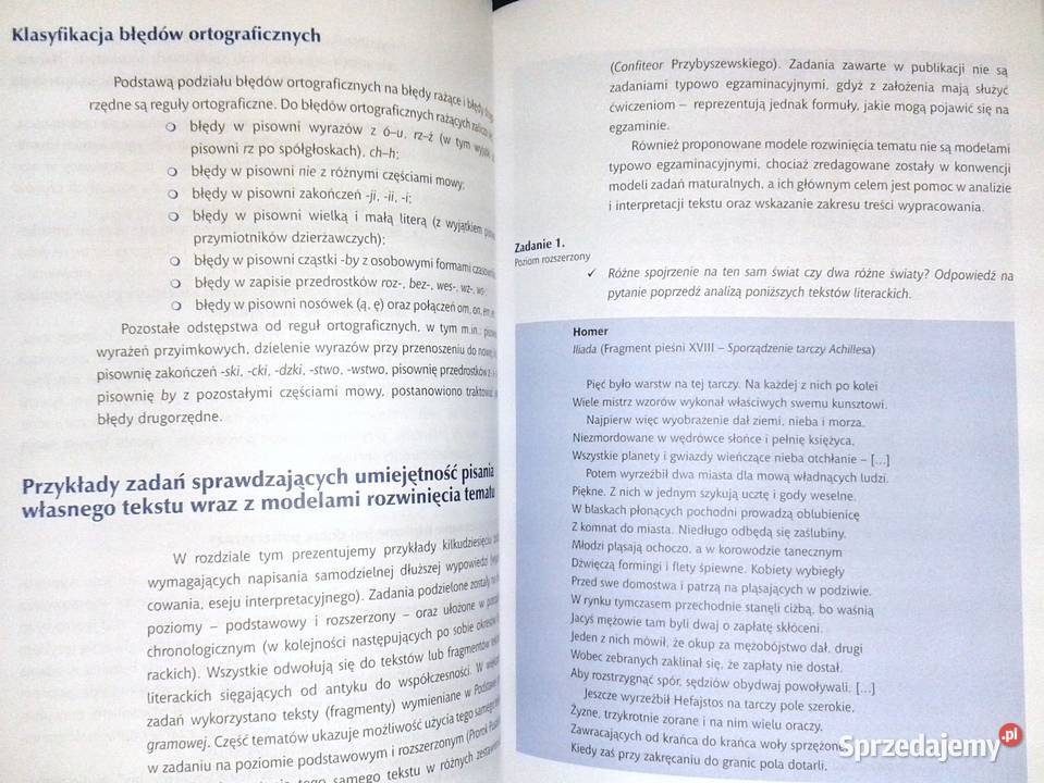 Język Polski Matura 2008 M B Kupisz A Finkstein Chełm