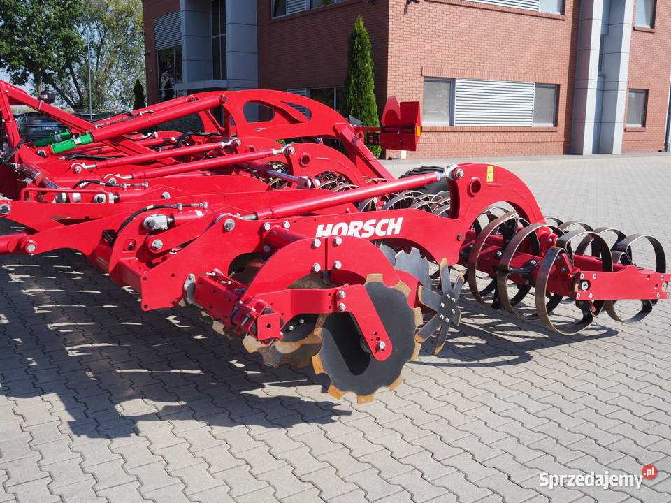 Horsch Joker 8 RT Brona talerzowa agregat Horsch Stęszew