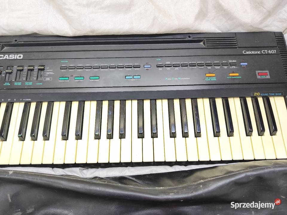 Sprzedam organy Casio Casiotone CT607 Pozostałe Gdańsk