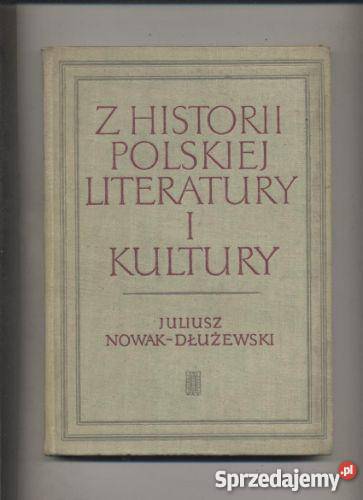 Z historii polskiej literatury i kultury