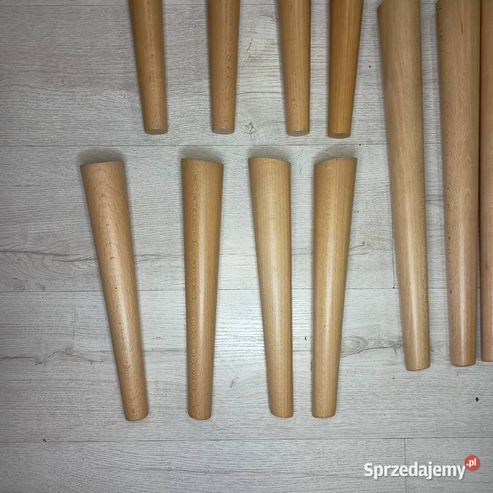 Nogi Drewniane Bukowe Różne rodzaje Nowe Nogi Zabrze
