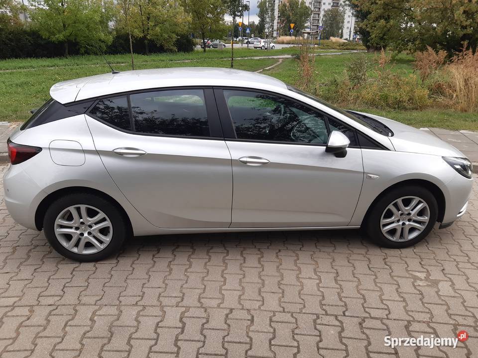 Opel Astra 14T 125 Enjoy 2020 1 rejestracja komputer pokładowy mazowieckie Warszawa