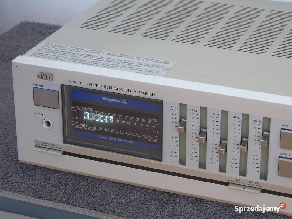 Wzmacniacz JVC AX40 korektor mocny 350 wat Jasło