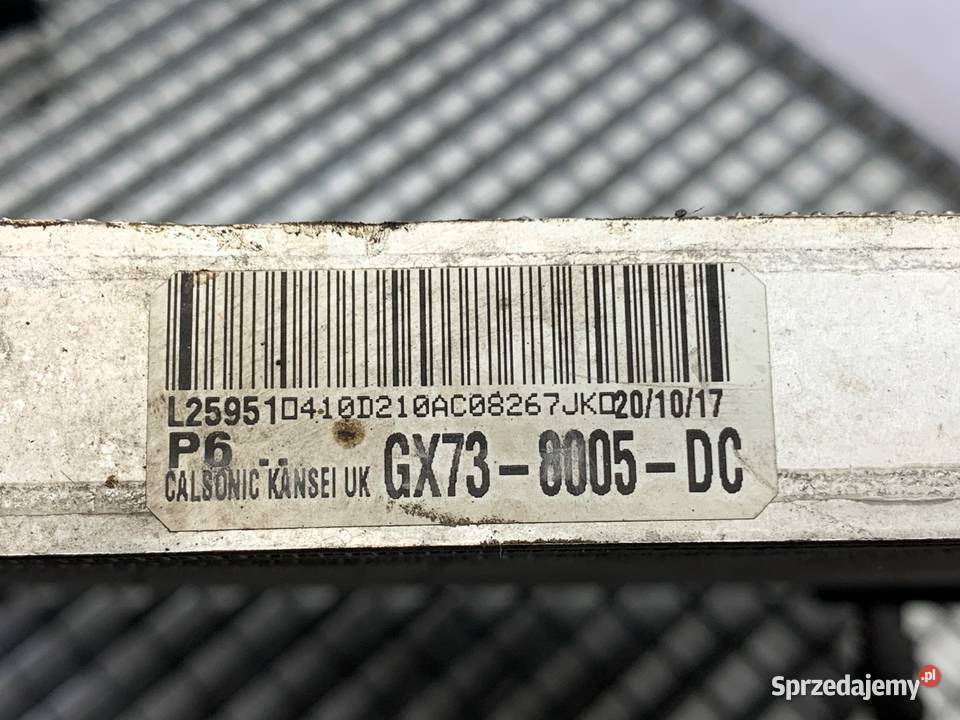 CHŁODNICA WODY JAGUAR XF II 20 180 RADIATOR sprzedam