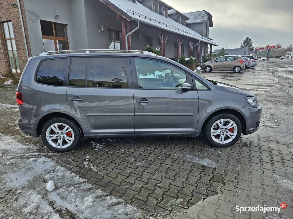 Vw touran 170 xenon led panoramadach dsg bluetooth Koźmin Wielkopolski