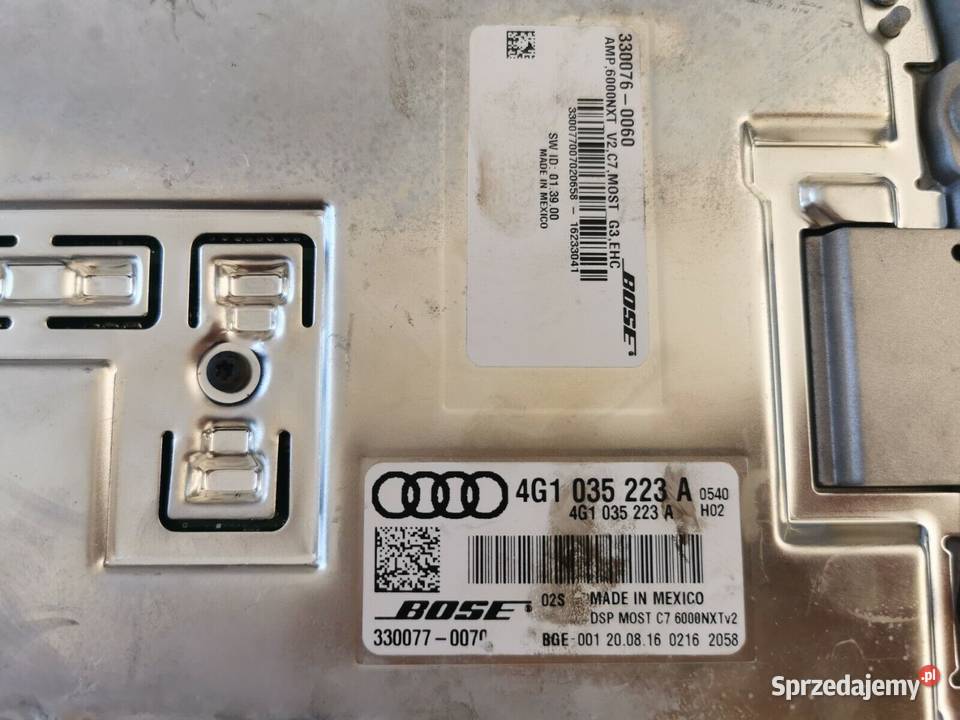 Bose Audi A6 4G A7 A8 S8 4H 4G1035223A Świerzawa
