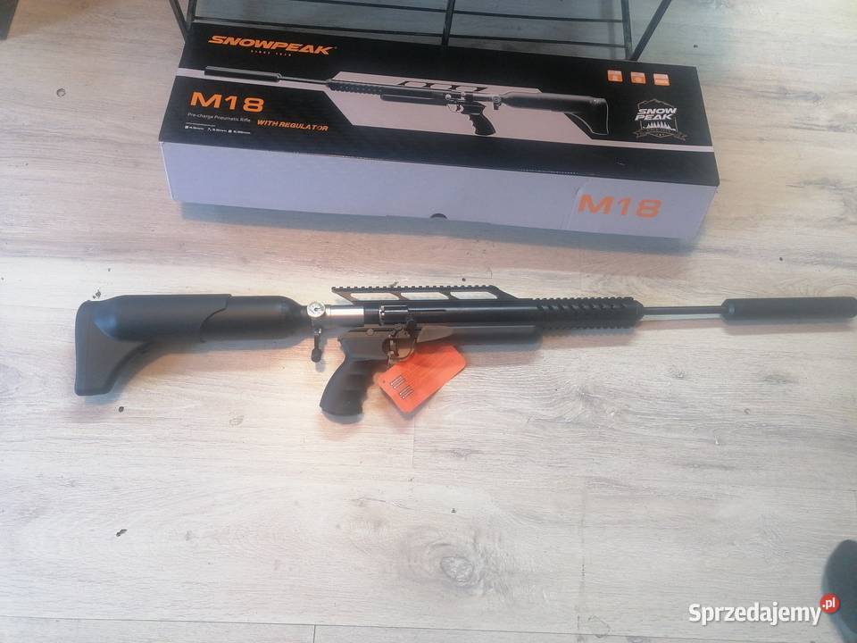 Wiatrówka PCP Snowpeak M 18 55 635 śląskie Ruda Śląska