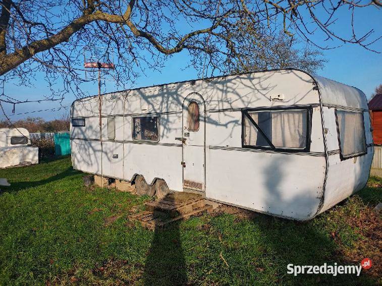 Przyczepa kempingowa duża do remontu zachodniopomorskie Jarzębowo