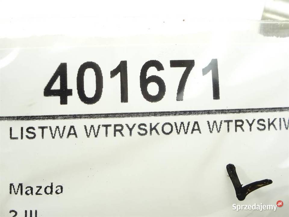 LISTWA WTRYSKOWA WTRYSKIWACZE MAZDA 2 DL podkarpackie sprzedam