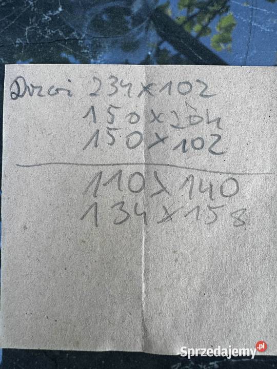 Sprzedam okna i drzwi balkonowe 220 sztukę Okna ścienne sprzedam