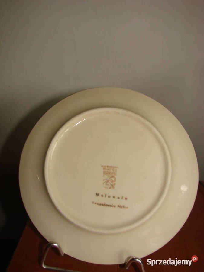 Włocławek fajansowy talerzyk 175