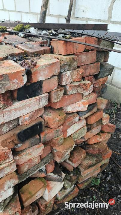 Cegła z rozbiórki domu