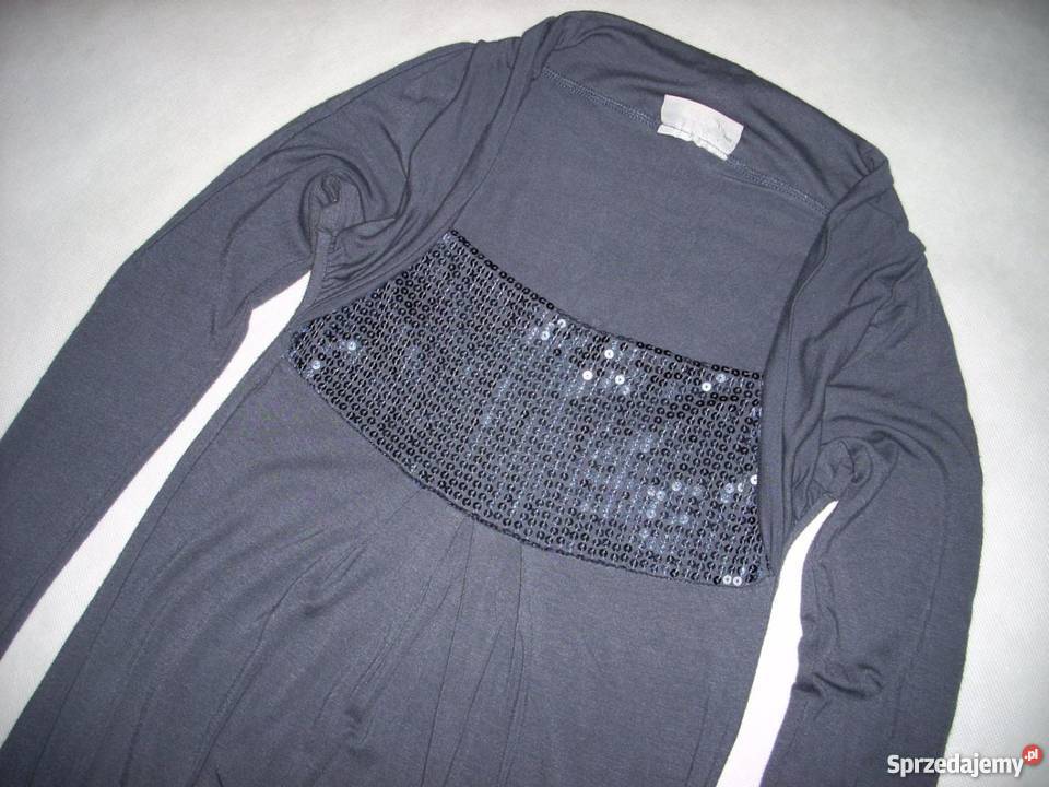 Clockhouse CA Szara Tunika CEKINY j NOWA 34 XS Nowy Sącz