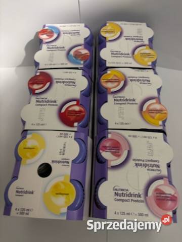 Nutridrink 24 buteleczki 125 ml smaki różne Andrychów