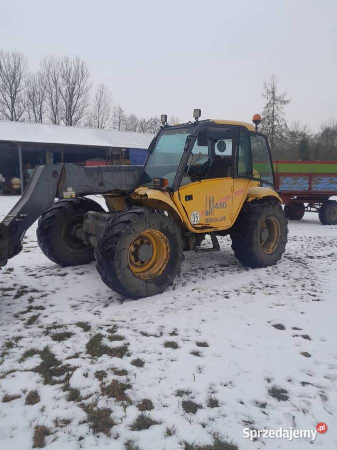 Ładowarka teleskopowa Holland Lm 430 Ładowacze czołowe Pstrokonie