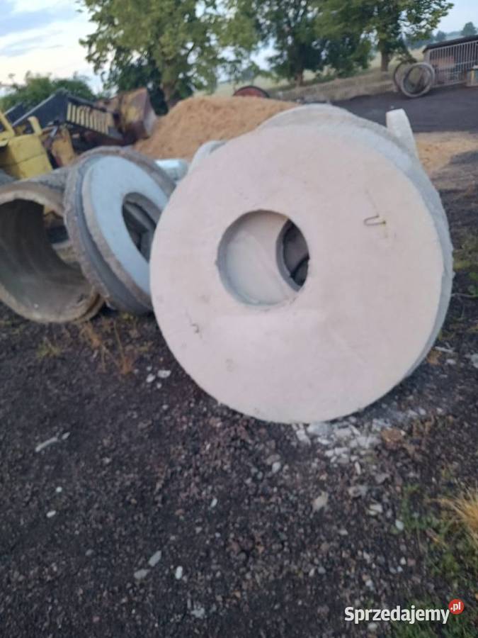 Kręgi i pokrywy betonowe 120x60 Kopanie Skrzydłowice
