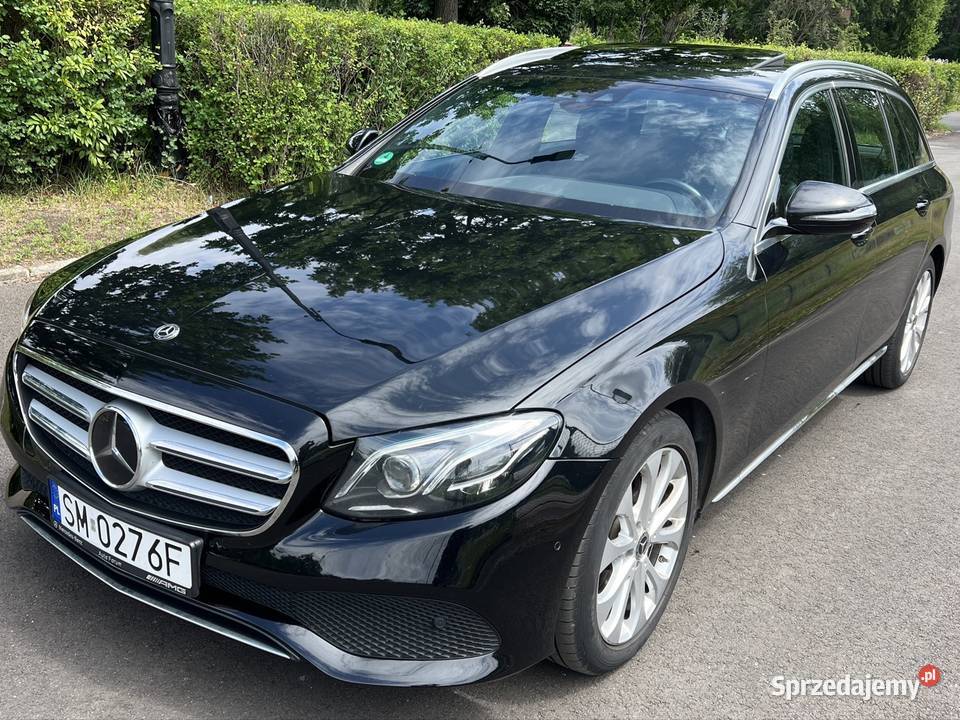 Mercedes E klasa E220d 9g bogato wyposażona śląskie