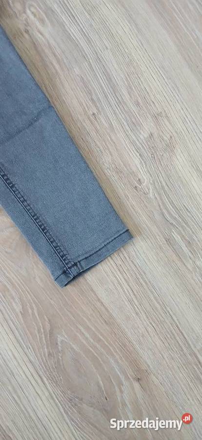 Szare jeansy skinny jeans