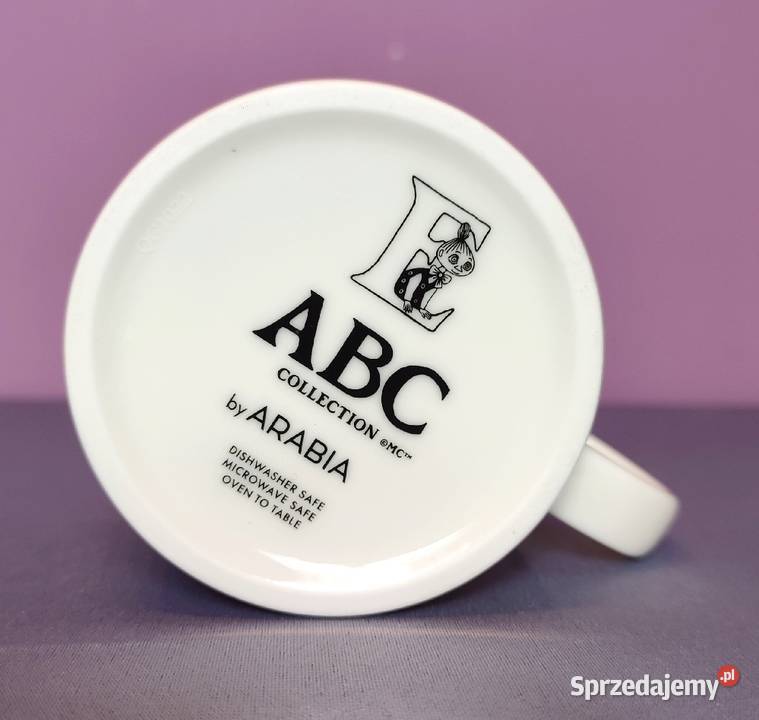MUMINKI kubek Moomin Arabia Finland 400 ml ABC E Jasień sprzedam
