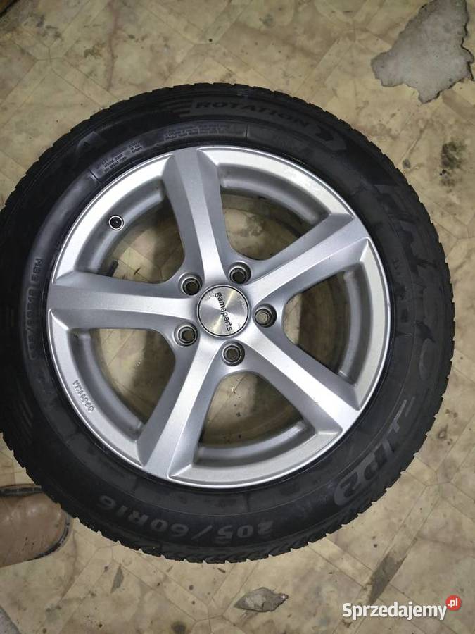 sprzedam 4 alufelgi 16 z oponami zimowymi 205 60 Lubartów sprzedam