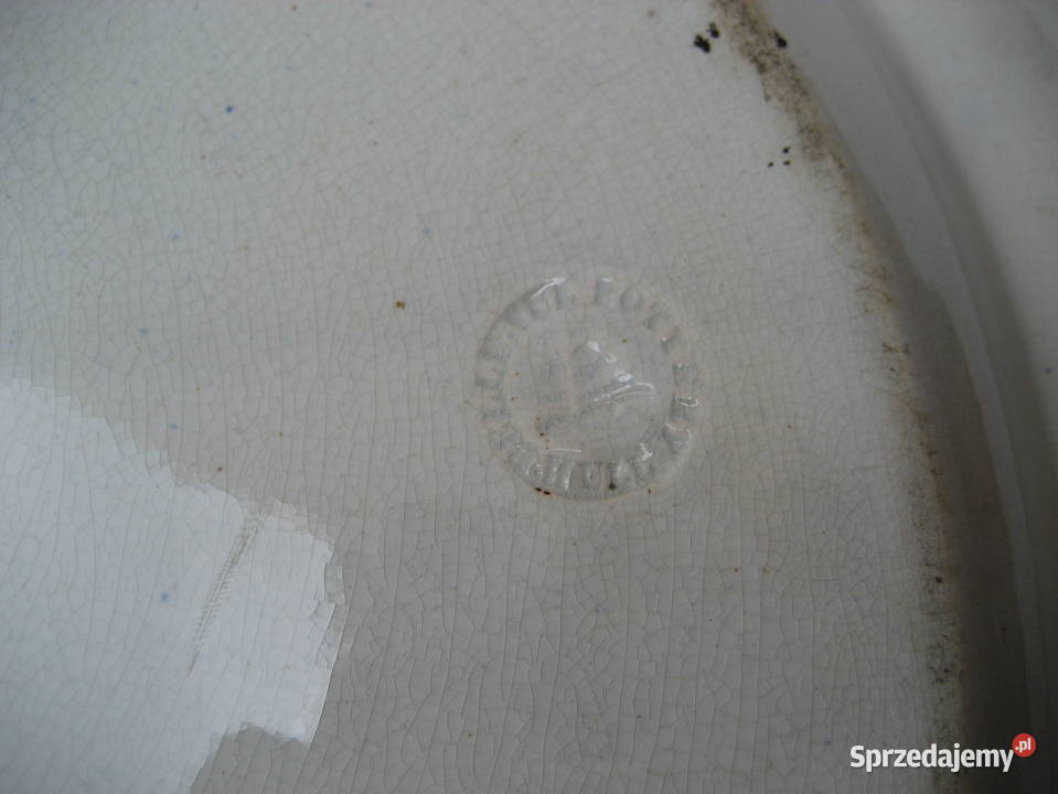 Patera Angielska Bellevue Hull 1802 1841 r Porcelana i szkło Kraków