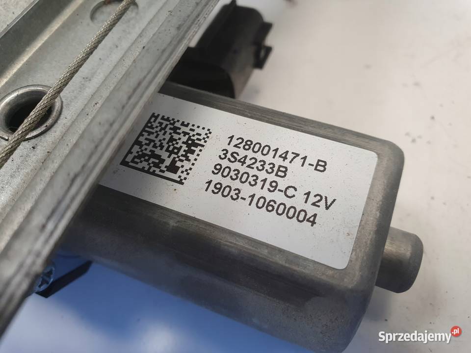 Dacia Dokker PRAWY PODNOŚNIK SZYBY przedni Rudka