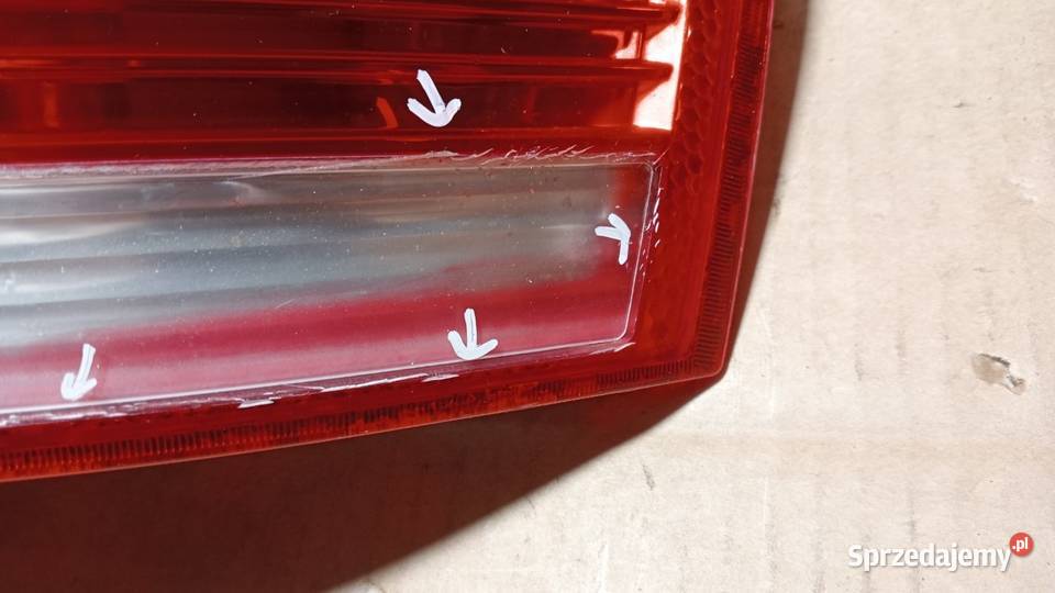 AUDI A3 8P HB LAMPA TYŁ PRAWA wielkopolskie Zbierkowo