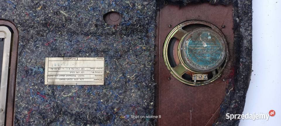 Mercedes W124 półka tylna szara 124 Skarżysko-Kamienna