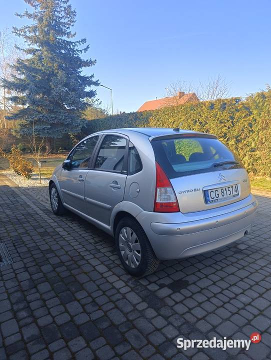 Sprzedam Citroen C3 14 benzyna 2009 r kujawsko-pomorskie Grudziądz