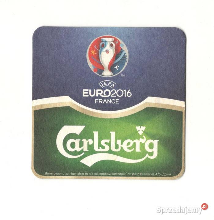 Carlsberg podstawka do piwa 23 Antyki, Sztuka, Kolekcje