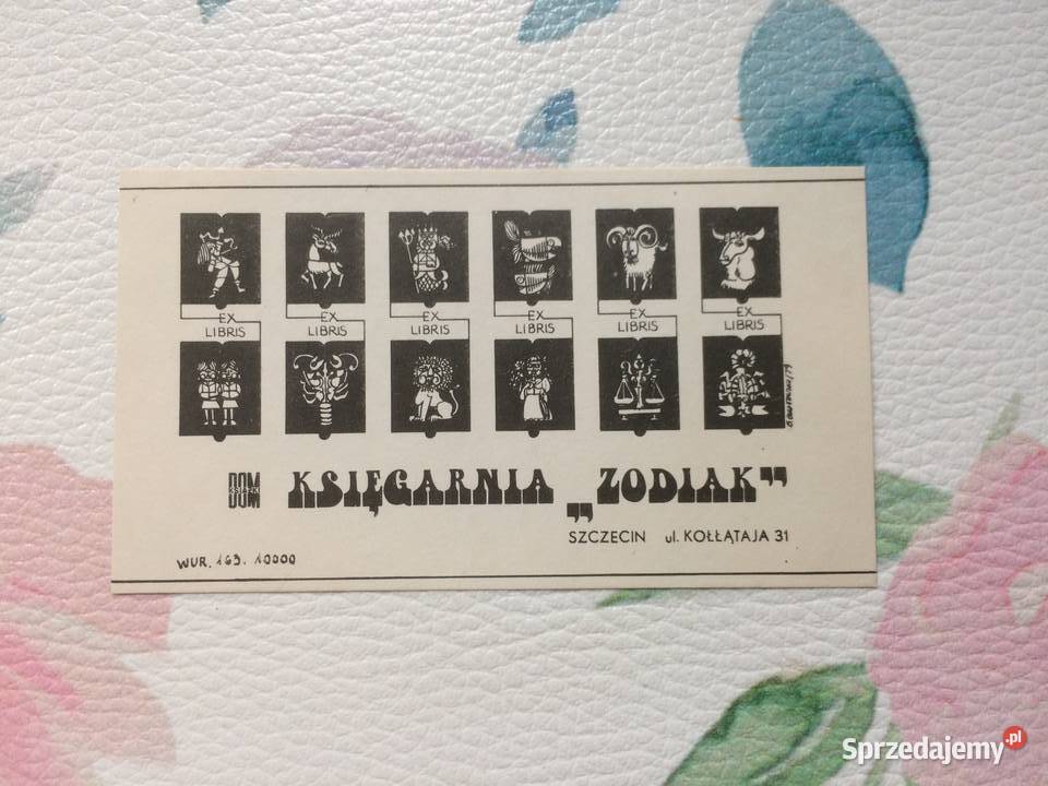 1213 Exlibrisy 10 zachodniopomorskie Szczecin