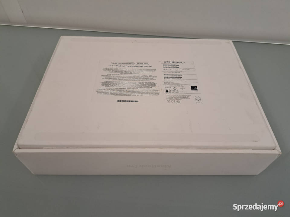 MacBook Pro 14 2024 M3 18 GB 512 GB Liquid Warszawa sprzedam