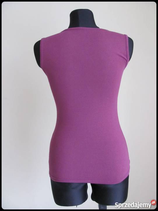 Bluzka damska z ozdobą rozmiar M krótki Płock sprzedam