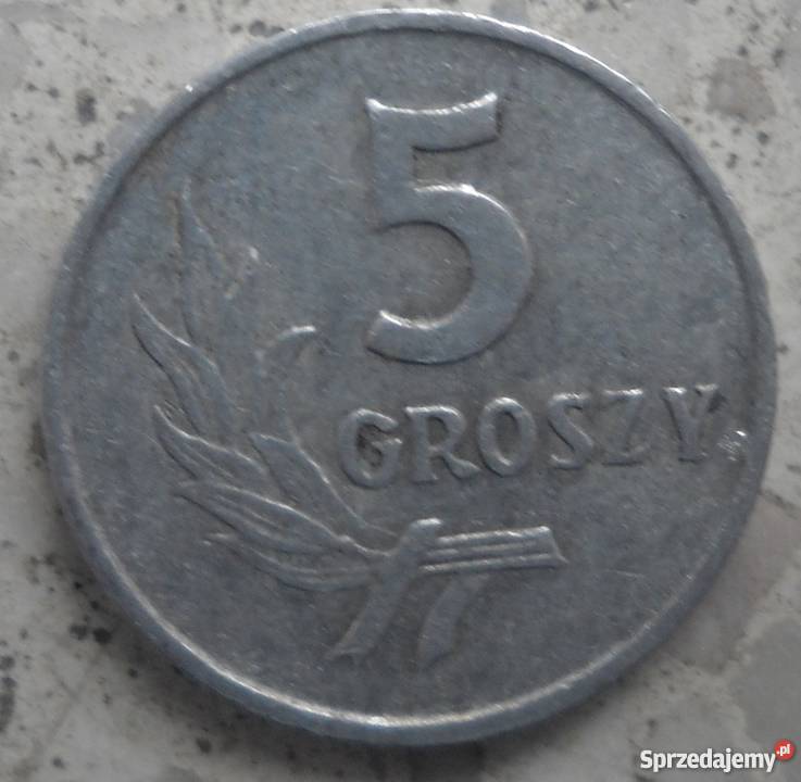 POLSKA5 GROSZY1962 r bzAL mazowieckie Legionowo sprzedam