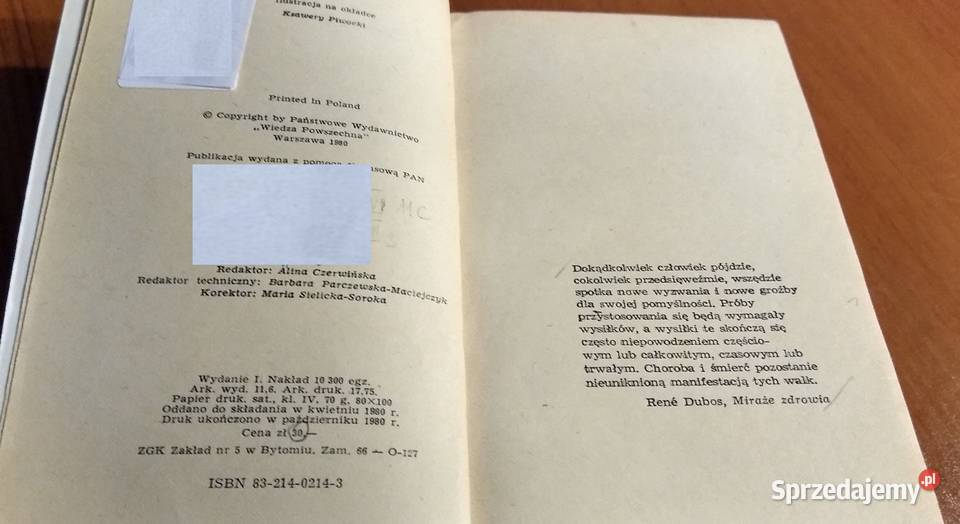 Granice medycyny Magdalena Sokołowska Omega 357 Podręczniki Gdańsk