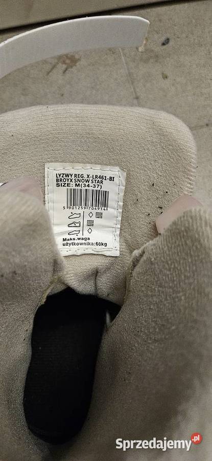 Łyżwy Broyx Snowstar 3437 Łyżwiarstwo i hokej