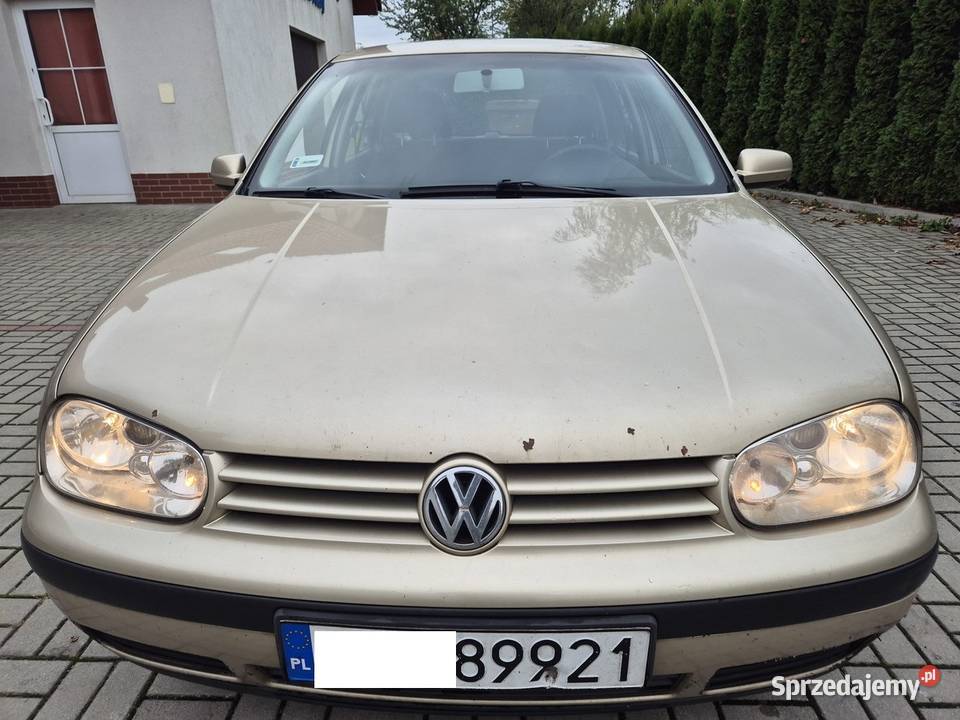 VW GOLF 4 HATCHBACK 1600 BENZYNAGAZ poduszka powietrzna Głogów