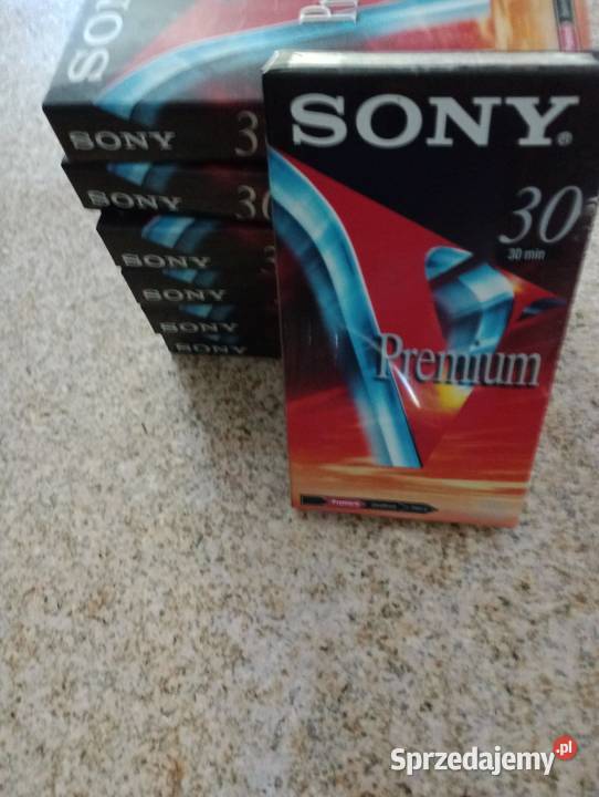 Kaseta Video VHS SONY 30 minut Piława Górna