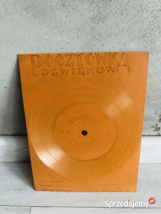 Pocztówka dźwiękowa Całować chce Tango Noturno