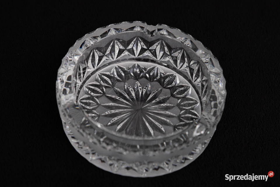 Zestaw kryształów PRL Porcelana i szkło