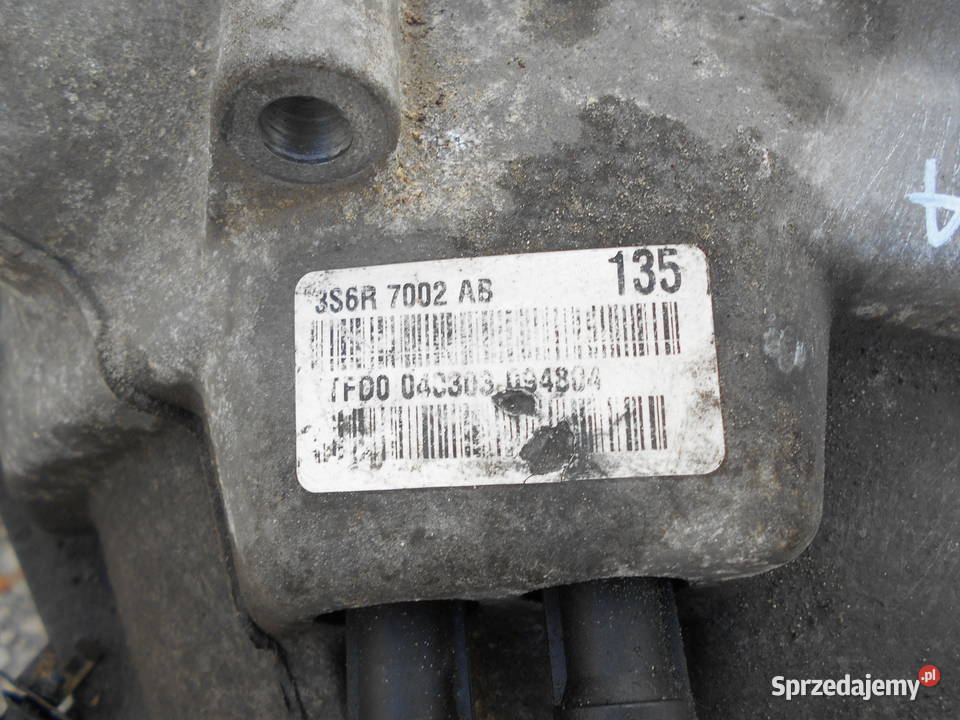 ford FIESTA 125 03r skrzynia biegów 3S6R7002AB lubelskie Zamość