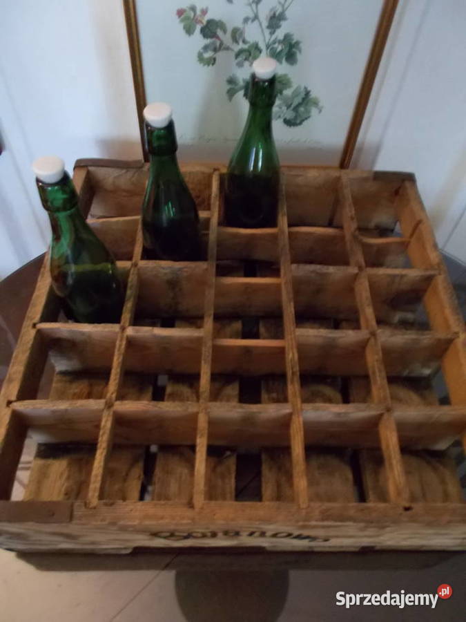 Stara Historyczna Drewniana Skrzynka Półka zachodniopomorskie Szczecin
