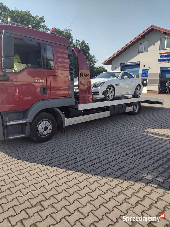 Transport laweta pomoc drogowa wynajem usługi Gołdap