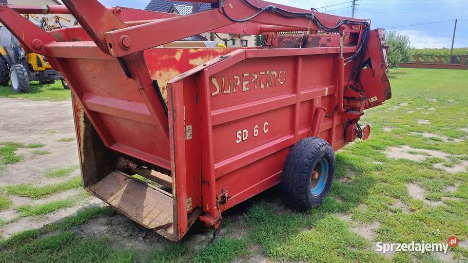 Ścielarka Rozdrabniacz Wóz paszowy SUPERTINO SD Kowale Pańskie