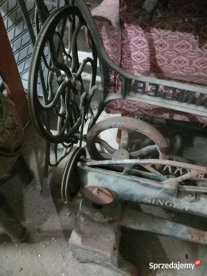 Stare Maszyny Do Szycia 4 Singer Łucznik Antyki Gostynin
