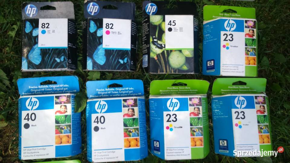 Tusze do HP z stychuoryginalnie zapakowane Tuszkowo sprzedam