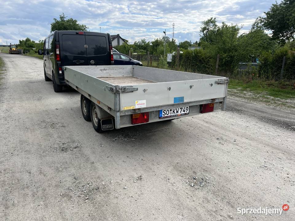 Przyczepa dwuosiowa 2000DMC lubuskie Sulęcin