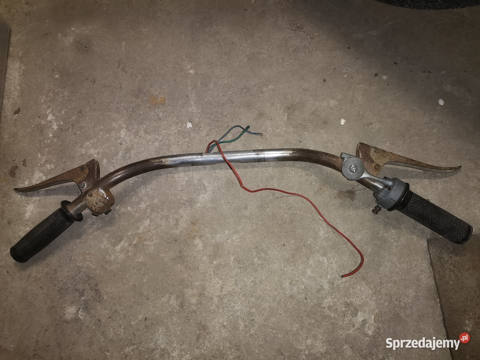 Kierownica junak m10 części rolgaz przełącznik Kozubszczyzna