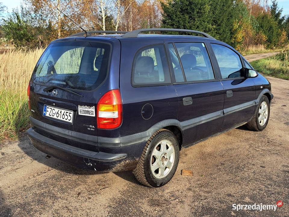 Opel Zafira A 16 7 osobowy opłaty do Lutego Zafira Iłowa